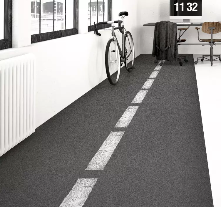 Sticker sol illusion Route - TenStickers