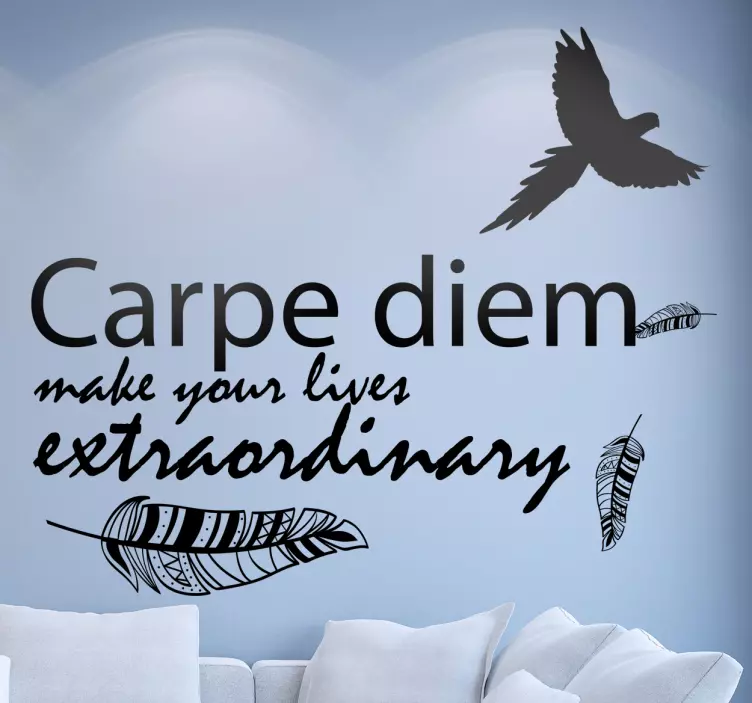 Sticker Carpe Diem - TenStickers