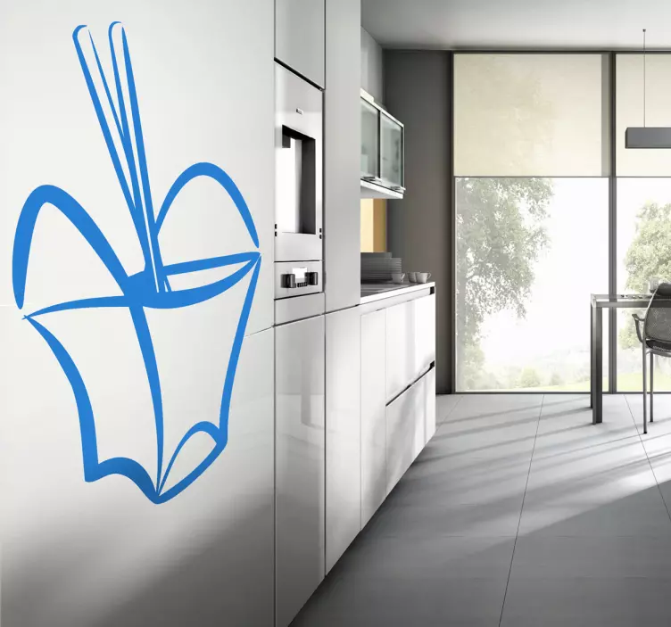 Sticker cuisine nourriture chinoise - TenStickers