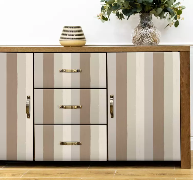 Sticker Meuble Couleur sable - TenStickers