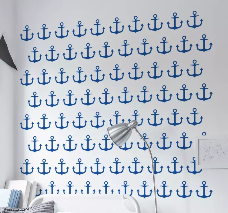 Sticker ensemble d'ancres - TenStickers