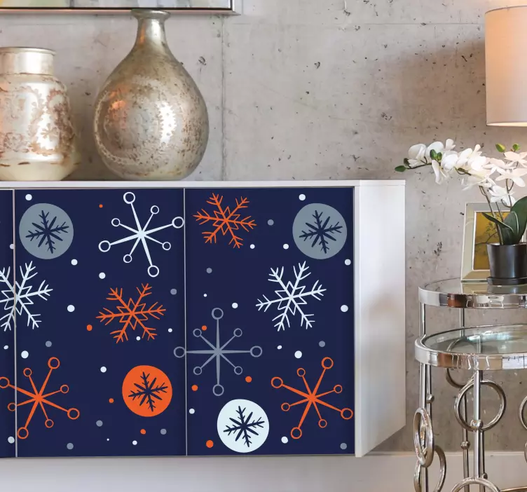 Sticker événement conception de modèle d'hiver - TenStickers