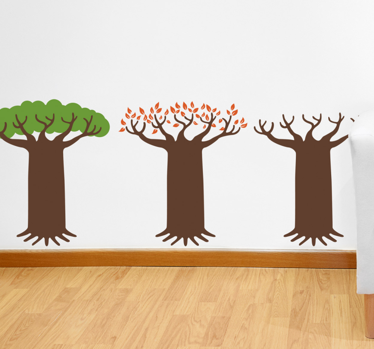Sticker evolution vie arbre - TenStickers
