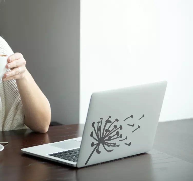 Sticker Fleur Pissenlit PC - TenStickers