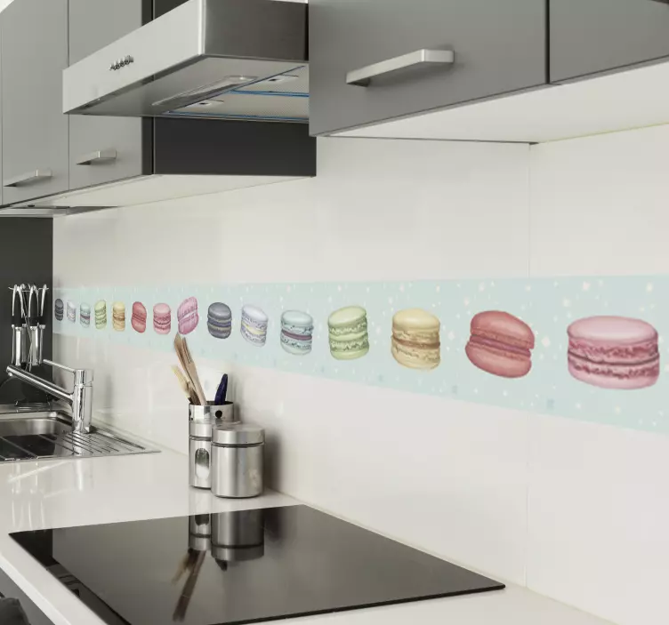 Frise autocollante Macarons - TenStickers