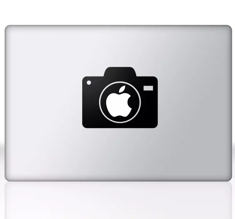 Sticker Apple appareil photo - TenStickers
