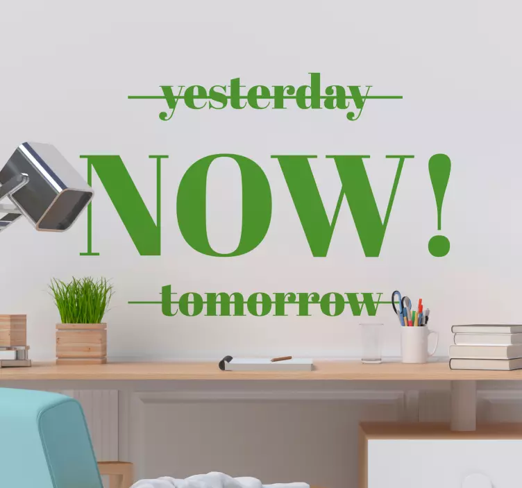 Sticker Motivation Citation stimulante - TenStickers