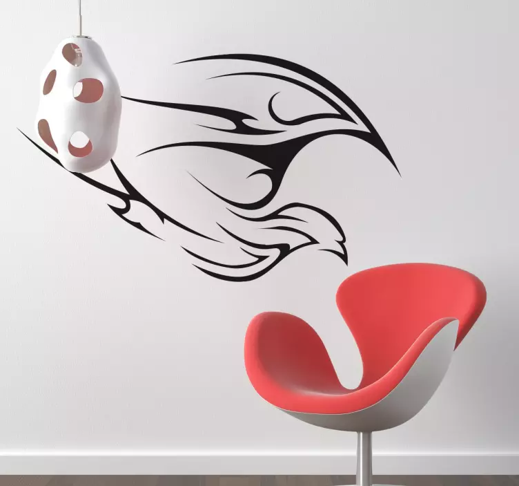 Sticker oiseau silhouette - TenStickers