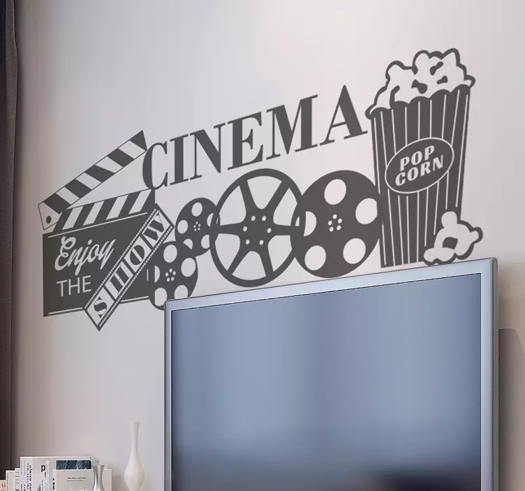 Sticker pour cinéphiles - TenStickers