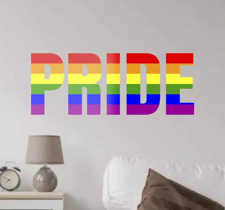 Sticker pride gay - TenStickers