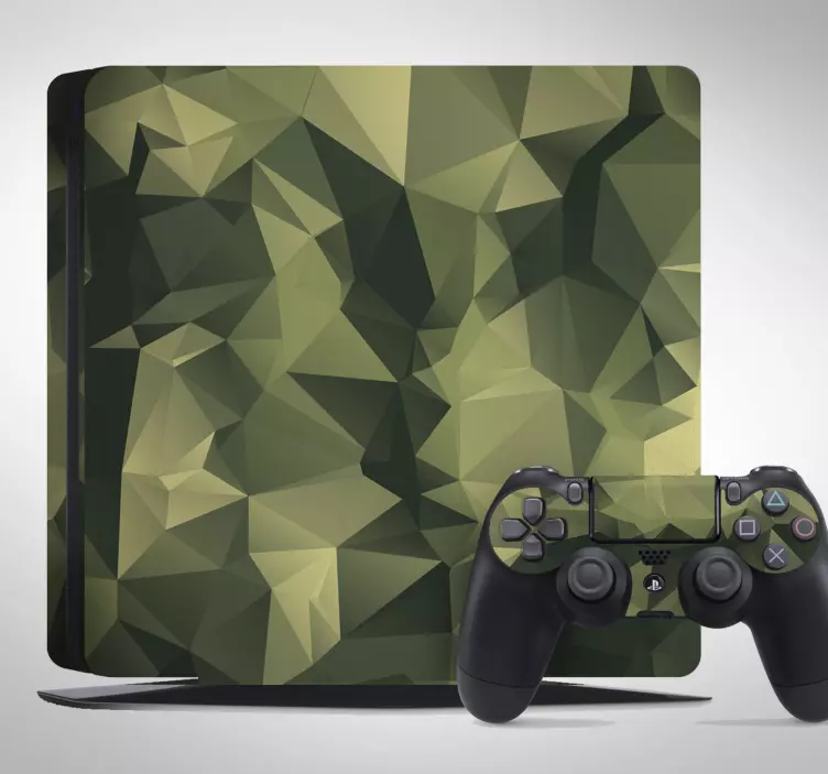 Sticker Texture PS4 Camouflage - TenStickers