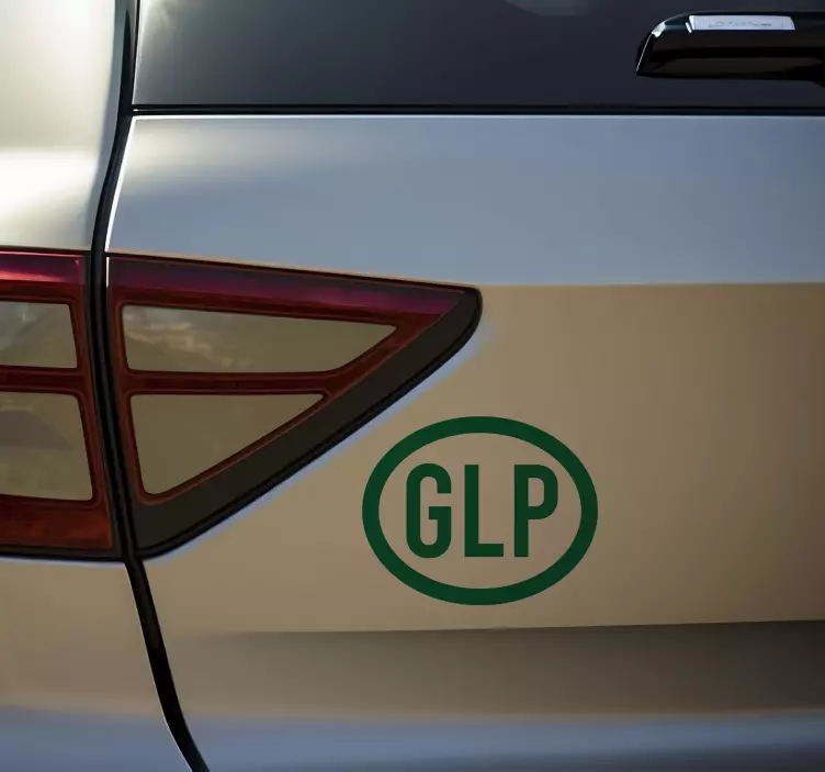 Sticker pour voiture logo GLP - TenStickers