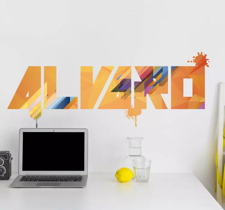 Stickers Urbain Texte Moderne Personnalisable - TenStickers