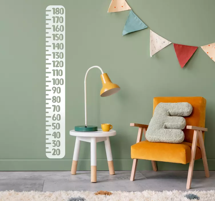 Autocollant Toise Compteur classique - TenStickers