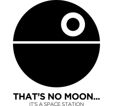 Sticker space station - TenStickers
