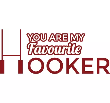 Sticker texte design typographique accrocheur - TenStickers