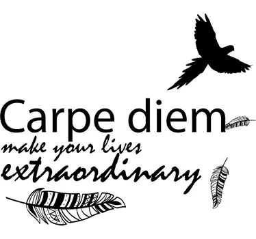 Sticker Carpe Diem - TenStickers