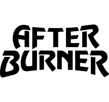 Sticker voiture after burner - TenStickers
