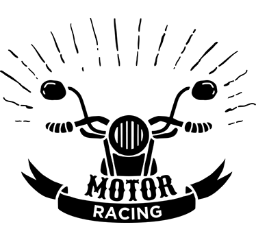 Sticker motor racing moto - TenStickers