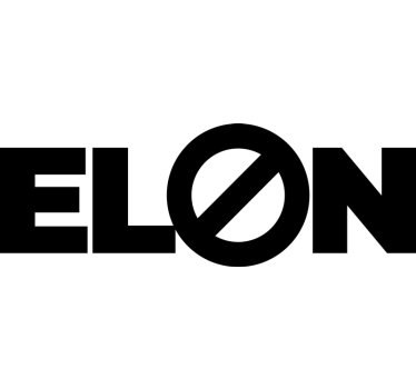 Sticker pour voiture Elon non - TenStickers