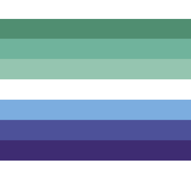 Sticker voiture drapeau gay - TenStickers
