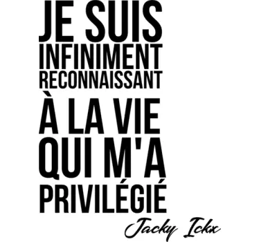 Sticker Citation Reconnaissance Jacky Ickx - TenStickers