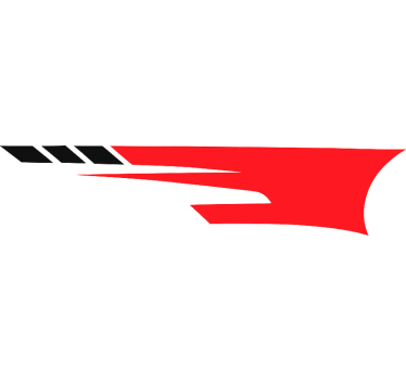 Sticker voiture autocollants latéraux sportifs - TenStickers