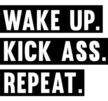 Sticker Mural Personalisé motivation - TenStickers