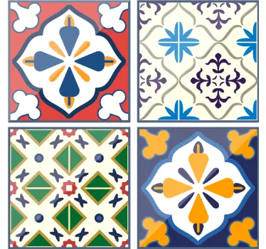 Transfert de carreaux portugais typique - TenStickers