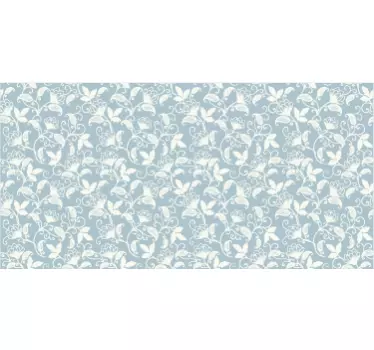 Sticker deco Meuble fleur vintage - TenStickers