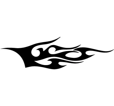 Autocollant Voiture Tribal - TenStickers