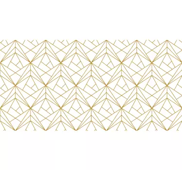 Adhésif meuble motif géométrique - TenStickers