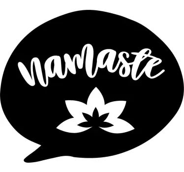 Sticker Tuning Namaste - TenStickers