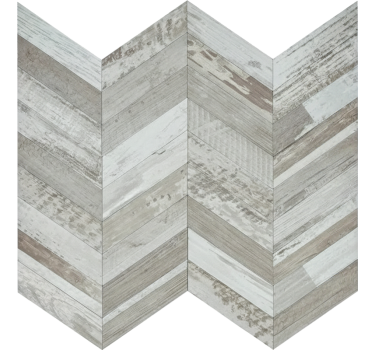 Sticker carrelage v-plank rustique - TenStickers