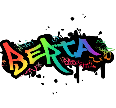Sticker chambre enfant graffiti prénom personnalisable - TenStickers