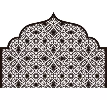 Sticker Mural Motifs Ornementaux Arabes - TenStickers