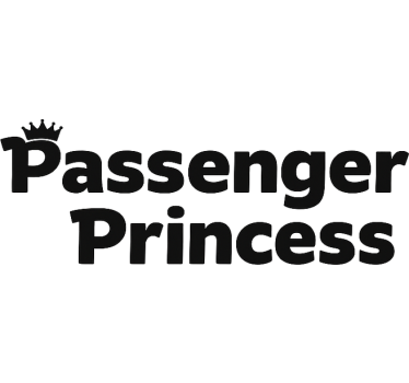 Sticker voiture princesse des passagers - TenStickers