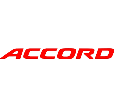 Sticker voiture accord mot - TenStickers