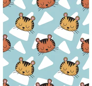 Sticker Pour Meuble Petits Tigres - TenStickers