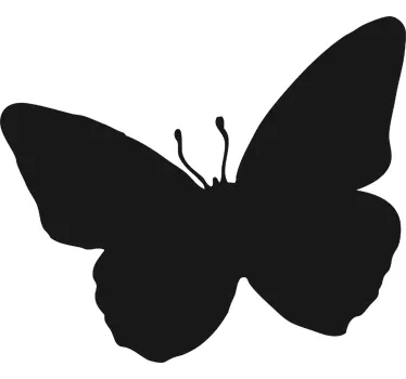 Sticker ardoise forme papillon - TenStickers