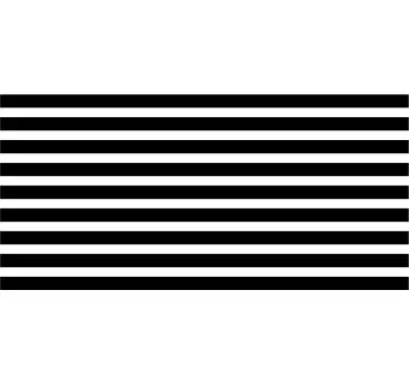 Sticker Pour Meuble Lignes Horizontales - TenStickers