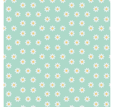 Sticker Pour Meuble Dessins Marguerites - TenStickers