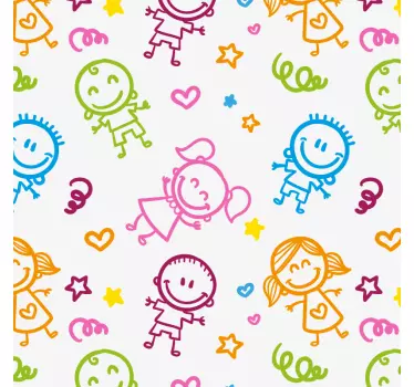 Sticker Pour Meuble Dessins d'enfants - TenStickers