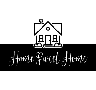 Sticker Maison Home Sweet Home - TenStickers