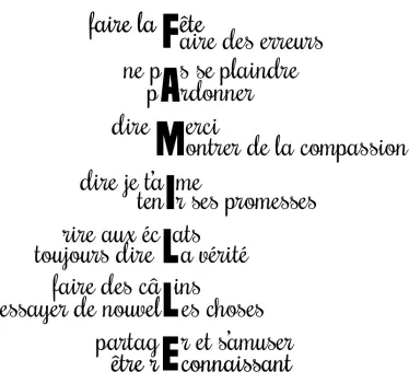 Sticker Mural Arbre de la famille - TenStickers