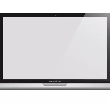 Tableau blanc adhésif écran MacBook - TenStickers