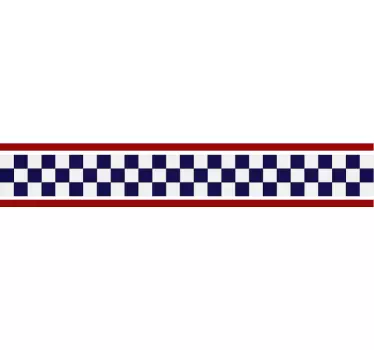 Sticker voiture bande racing - TenStickers
