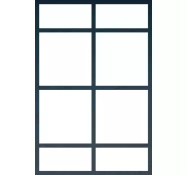 Autocollant de cadre de miroir industriel - TenStickers