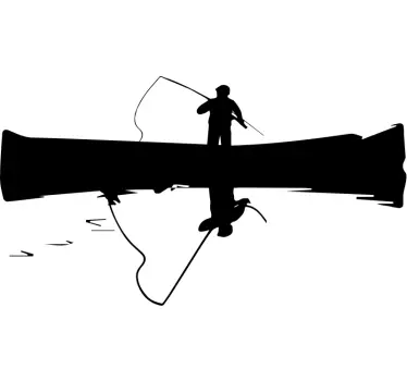 Autocollant nautique bateau de pêche - TenStickers