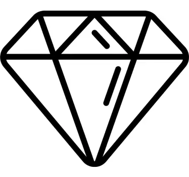 Autocollant de fenêtre de diamant - TenStickers